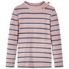 vidaXL Kinder-Langarmshirt Hellrosa 128