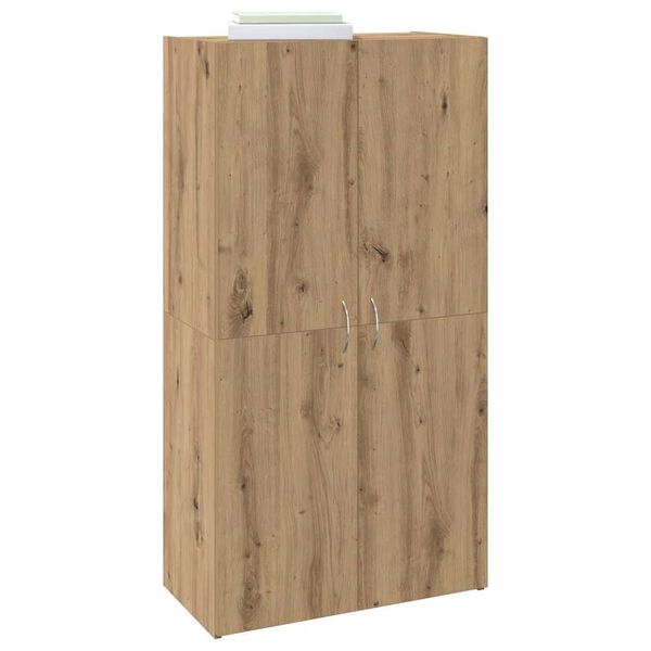 vidaXL Büroschrank Artisan-Eiche 60 x 32 x 115 cm Holzwerkstoff