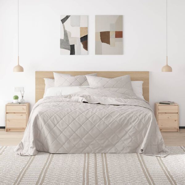 vidaXL Nachtschrank 40x31x50 cm Massivholz Kiefer