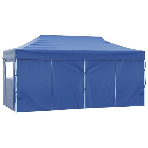 vidaXL Party-Zelt Blau 291 x 580 x 315 cm Oxford-Stoff