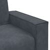 vidaXL 2-Sitzer-Sofa Dunkelgrau 180x78x84 cm Samt