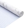 vidaXL M&ouml;belfolien Selbstklebend Marmor-Optik Wei&szlig; 90x500 cm PVC