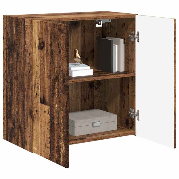 vidaXL TV-Wandschrank Altholz 59,5 x 31 x 60 cm Holzwerkstoff