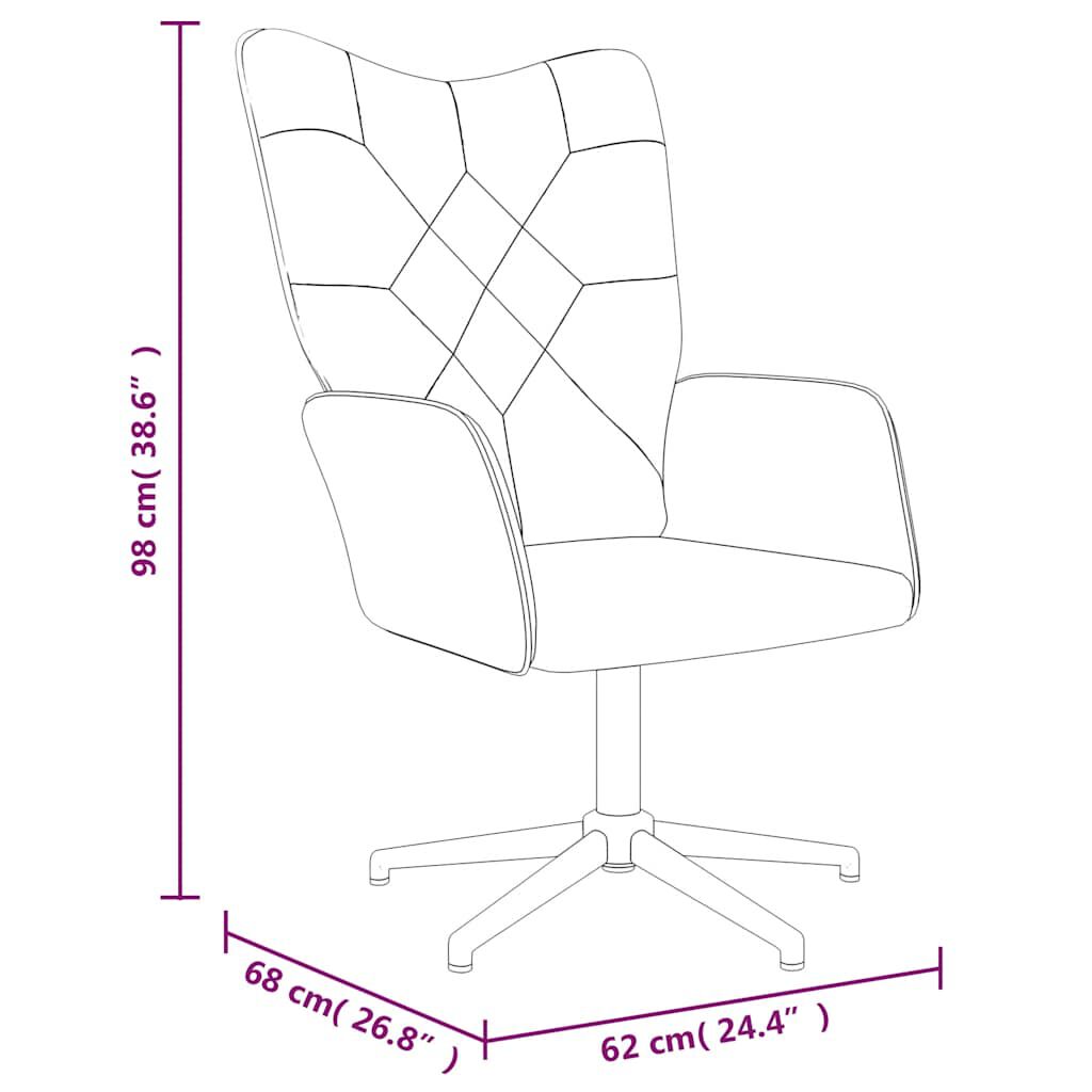 VIDAXL - Sedia Relax Verde Scuro In Velluto - ePRICE