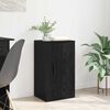 vidaXL Sideboard Schwarz Eichen-Optik 40 x 33 x 70 cm Holzwerkstoff