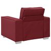 vidaXL Sofa Weinrot 99 x 78 x 84 cm Stoff
