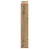 vidaXL Magazinregal Artisan-Eiche 80 x 12 x 70 cm Holzwerkstoff