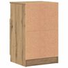 vidaXL Nachttisch Artisan-Eiche 40x36x65 cm Holzwerkstoff