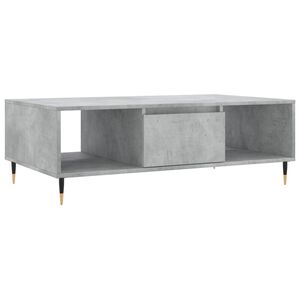 vidaXL Couchtisch Betongrau 104x60x35 cm Holzwerkstoff