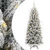 vidaXL K&uuml;nstlicher Weihnachtsbaum Wei&szlig; 240 cm