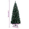 vidaXL Künstlicher Weihnachtsbaum 300 LEDs 240 cm