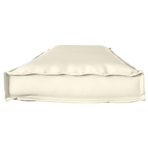 vidaXL Kissen Creme 140 x 40 x 8 cm Oxford-Stoff