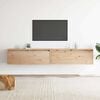 vidaXL Wandschr&auml;nke 2 Stk. 100x30x35 cm Massivholz Kiefer