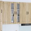 vidaXL K&uuml;chenschrank Sonoma-Eiche 60 x 31 x 100 cm Holzwerkstoff