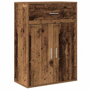 vidaXL Sideboard mit Schubladen Altholz 60 x 30 x 84 cm Holzwerkstoff