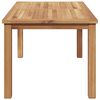 vidaXL Couchtisch Braun 110 x 55 x 45 cm Teak-Massivholz
