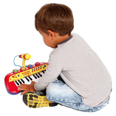 Bontempi Spielzeug E-Keyboard mit Mikrofon 24 Tasten