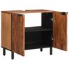 vidaXL Waschbeckenschrank Braun 62 x 33 x 58 cm Massivholz Mango