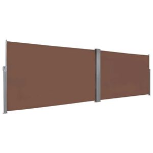 vidaXL Ausziehbare Seitenmarkise 160&times;600 cm Braun