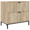 vidaXL Nachttisch Sonoma-Eiche 63,5 x 36 x 61 cm Holzwerkstoff