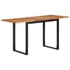 vidaXL Esstisch 140x70x75 cm Massivholz Akazie