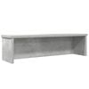 vidaXL K&uuml;chenregal Stapelbar Betongrau 60x15x16 cm Holzwerkstoff
