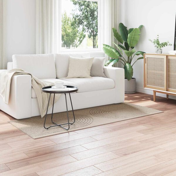 vidaXL Bereichsteppiche Rechtwinklig Beige 200 x 80 cm