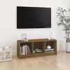vidaXL TV-Schrank Honigbraun 104x33x41 cm Massivholz Kiefer