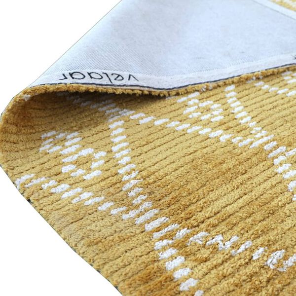 Dutch Lifestyle Teppich Florence Neu 230x160 cm Senfgelb