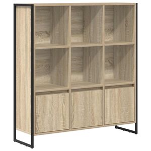 vidaXL B&uuml;cherregal 2 pcs Sonoma 99,5 x 30 x 108 cm Holzwerkstoff