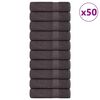 vidaXL Handt&uuml;cher FROGN 50 Stk. Anthrazit 50x100 cm 360 g/m&sup2;