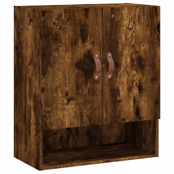 vidaXL Wandschrank R&auml;uchereiche 60x31x70 cm Holzwerkstoff