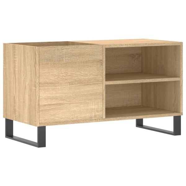 vidaXL Plattenschrank Sonoma-Eiche 85x38x48 cm Holzwerkstoff