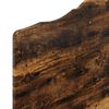 vidaXL Kopfteil mit Kopfteil Geräucherte Eiche 75 cm Holzwerkstoff