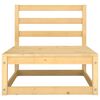 vidaXL 7-tlg. Garten-Lounge-Set Massivholz Kiefer