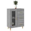 vidaXL Sideboard Grau Sonoma 69,5x34x90 cm Holzwerkstoff