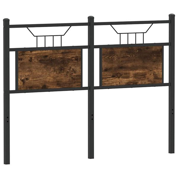 vidaXL Ersatz-Kopfteil R&auml;uchereiche 120 cm Holzwerkstoff und Stahl