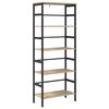 vidaXL B&uuml;cherregal 4 Ebenen 60 x 29,5 x 149 cm Holzwerkstoff