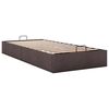 vidaXL Ottoman-Bett ohne Matratze Dunkelbraun 90x200 cm Stoff