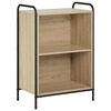 vidaXL B&uuml;cherregal 55,5 x 33 x 174 cm Holzwerkstoff Sonoma-Eiche