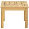 vidaXL Couchtisch Helles Akazienholz 45 x 45 x 36 cm Massivholz Akazie
