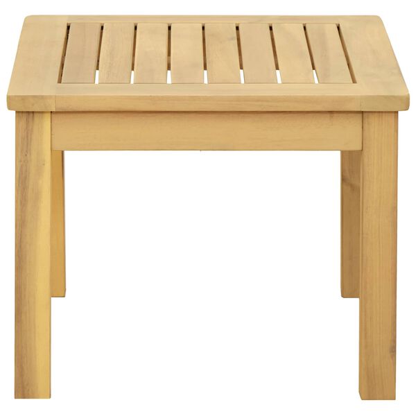 vidaXL Couchtisch Helles Akazienholz 45 x 45 x 36 cm Massivholz Akazie