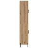 vidaXL Highboard 2 pcs Artisan-Eiche Holzwerkstoff
