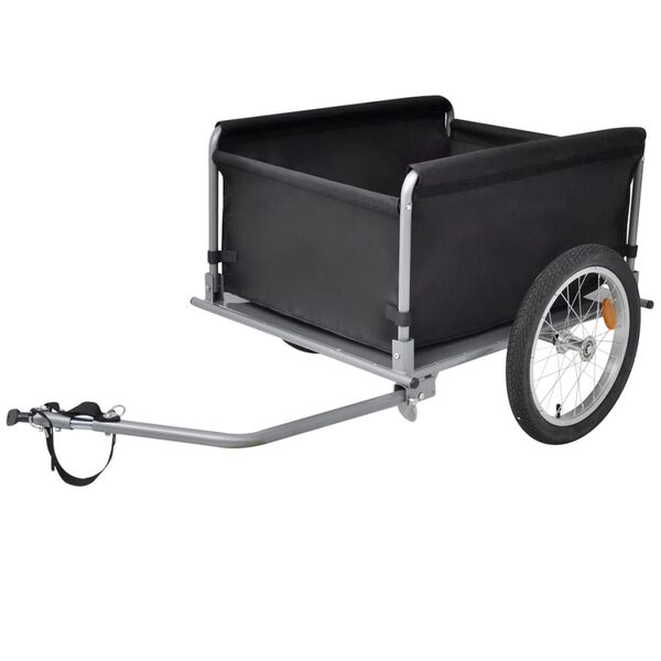 vidaXL Fahrrad-Lastenanh&auml;nger Schwarz und Gelb 65 kg