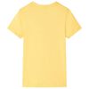 Kinder-T-Shirt Helles Ocker 104