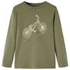 vidaXL Kinder-Langarmshirt Khaki 92