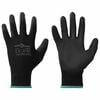 vidaXL Arbeitshandschuhe 12 Stk. Schwarz 11 / XXL Polyester