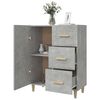 vidaXL Sideboard Betongrau 69,5x34x90 cm Holzwerkstoff