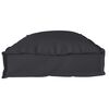 vidaXL Kissen Schwarz 100 x 40 x 8 cm Oxford-Stoff
