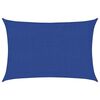 vidaXL Sonnensegel 160 g/m&sup2; Blau 2x2,5 m HDPE